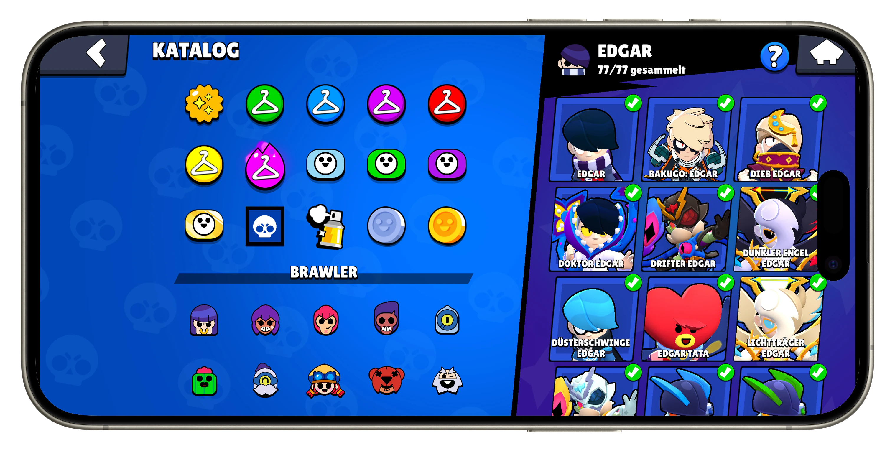 Alle Skins frei in Nulls Brawl iOS