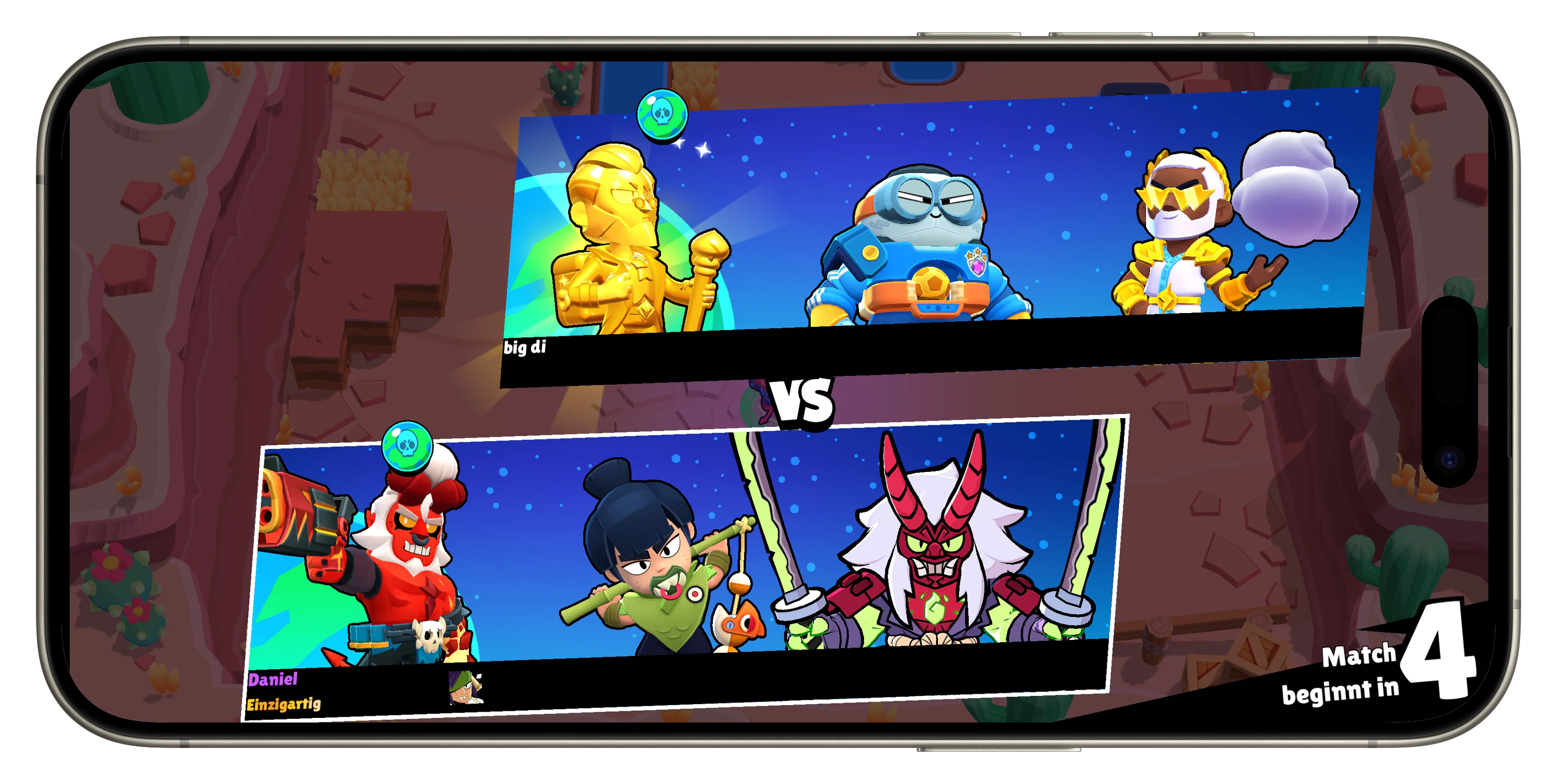 Echtzeit gegen echte Spieler in Nulls Brawl iOS